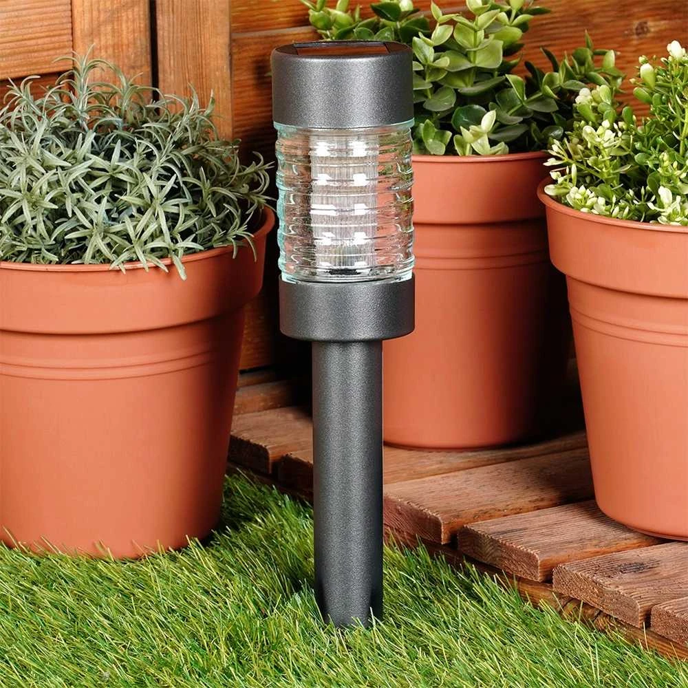 KOOPMAN LED Saulės Lempa 27 cm - Lauko Apšvietimas - Energija Iš Saulės
