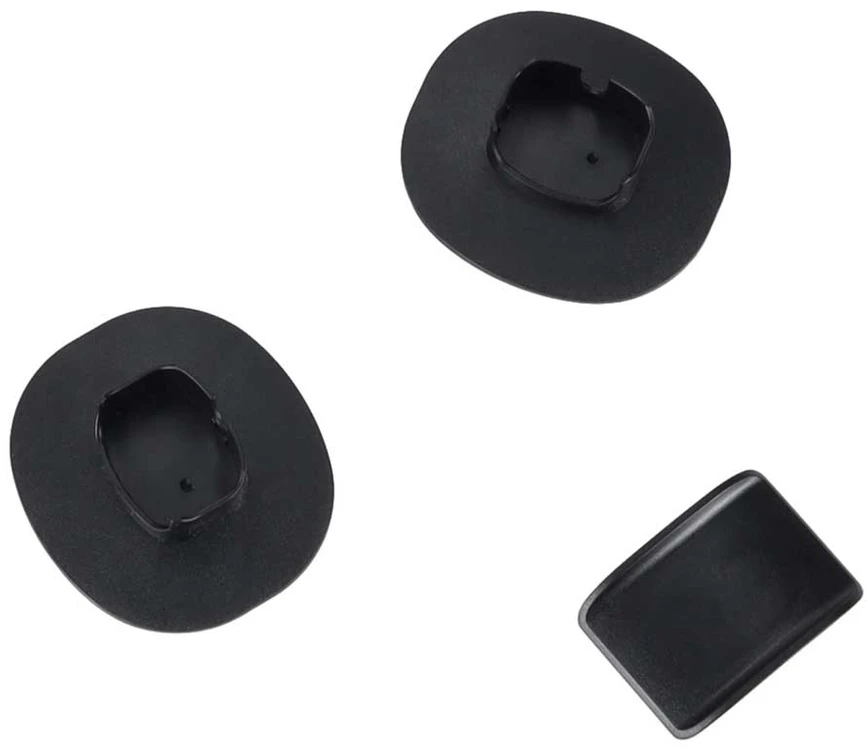 LED stalinės lempos RGB su nuotolinio valdymo pultu, juodos, 23,7 × 3,5 × 2,5 cm, 2 vnt.
