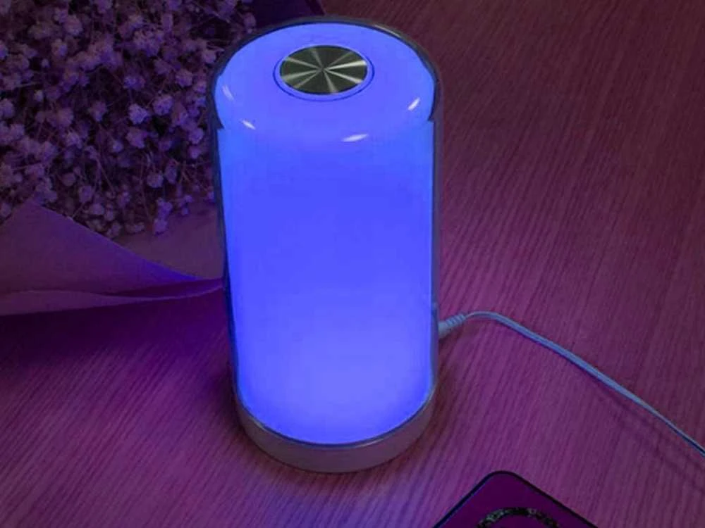 Pakabinamas šviestuvas LED stalinis naktinis šviestuvas su USB jungtimi ir jutikliniu valdymu