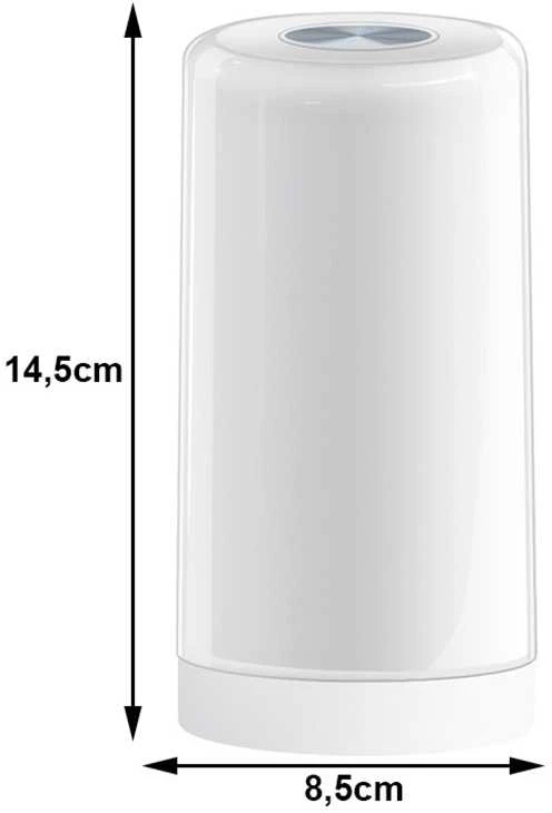Pakabinamas šviestuvas LED stalinis naktinis šviestuvas su USB jungtimi ir jutikliniu valdymu