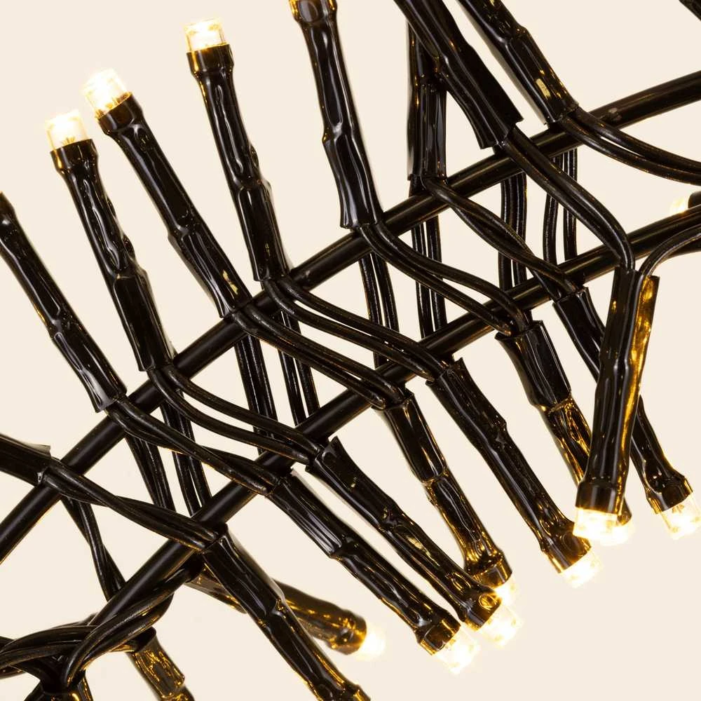 Springos LED šventinis vainikas 300 LED 40 cm CL1233