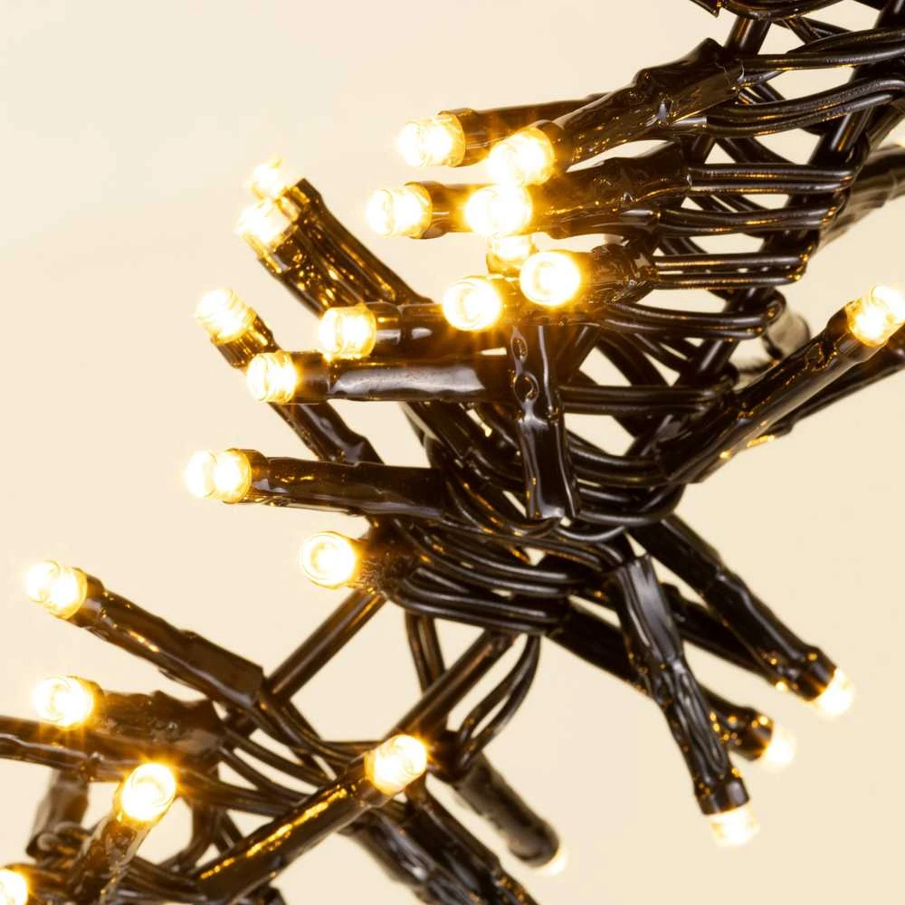 Springos LED šventinis vainikas 300 LED 40 cm CL1233