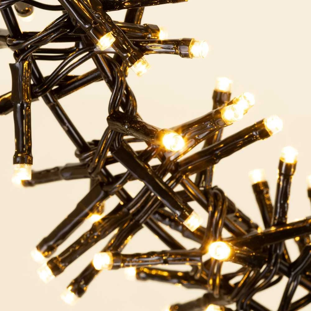 Springos LED šventinis vainikas 300 LED 40 cm CL1233