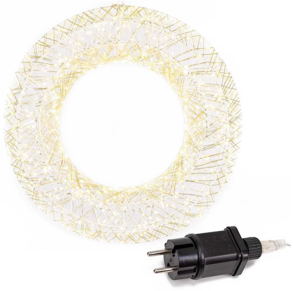 Springos LED šventinis vainikas 720 LED 45 cm