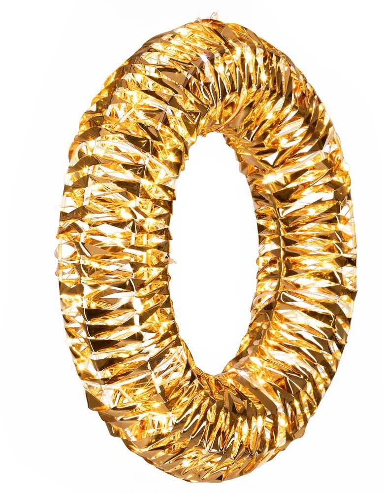 LED šventinis vainikas Springos CL1246 360 LED 45 cm