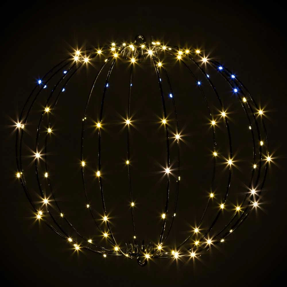 Springos LED šviesos sfera 112 LED šiltai balta
