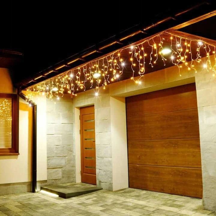 LED užuolaidų girlianda Springos CL0332, 12 m, 300 diodų