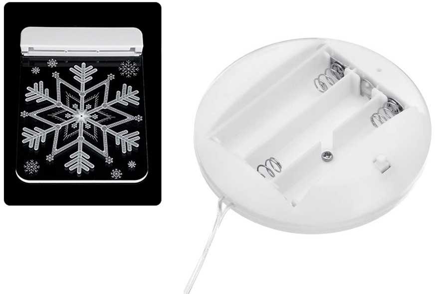 LED vitražas langui, 3D, 42 cm