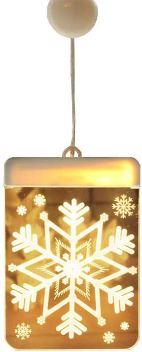 LED vitražas langui, 3D, 42 cm
