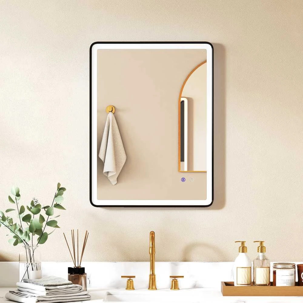 LED vonios veidrodis 80 x 60 cm