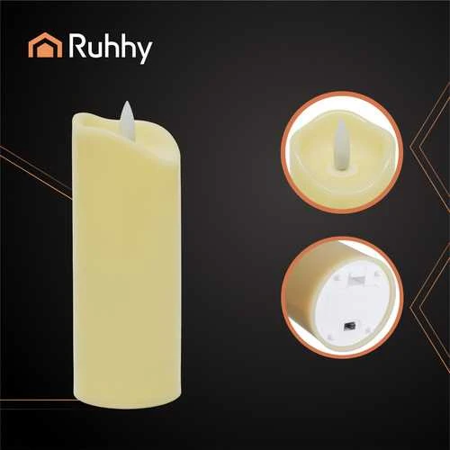 LED žvakė Ruhhy 15x5 cm