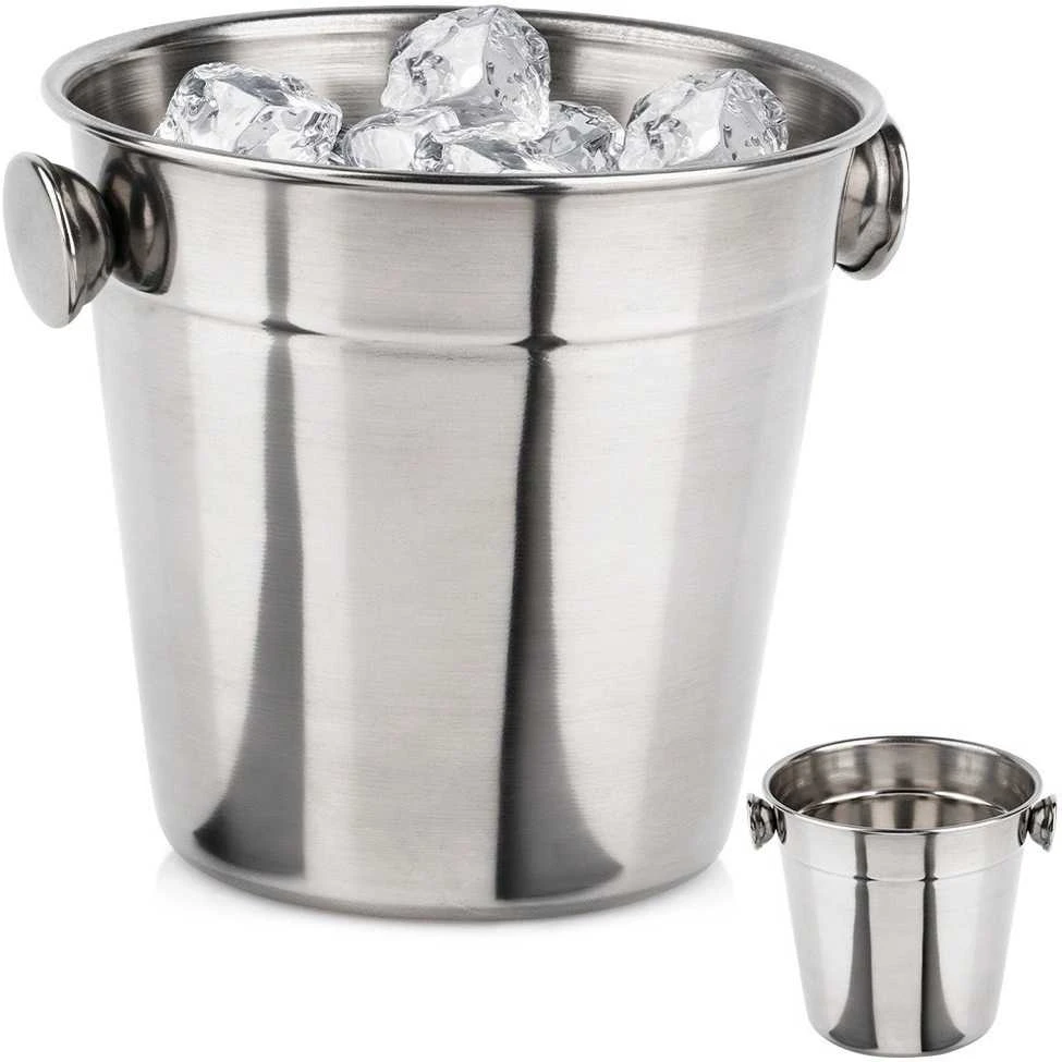 Excellent Houseware Plieninis kibirėlis ledui 700 ml