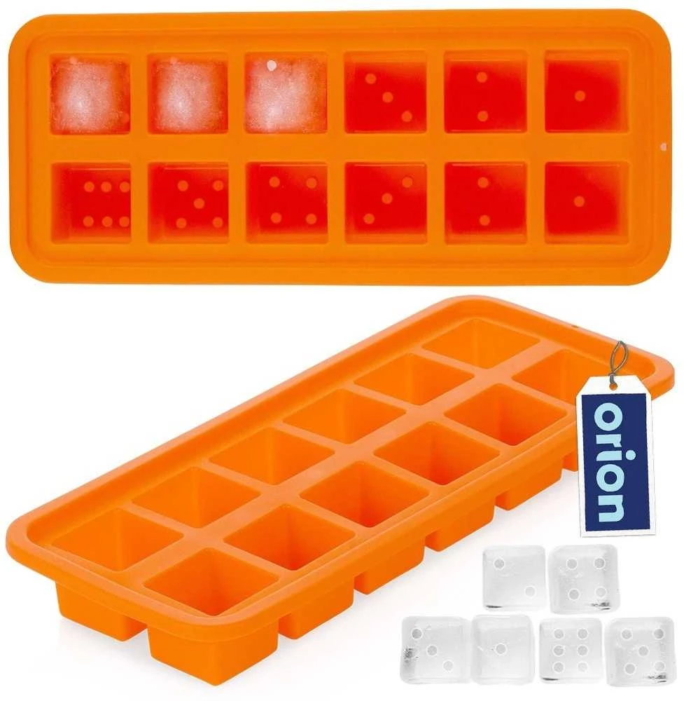 Orion Silikoninė ledų formelė 26x11 cm, 12 kvadratinių kubelių