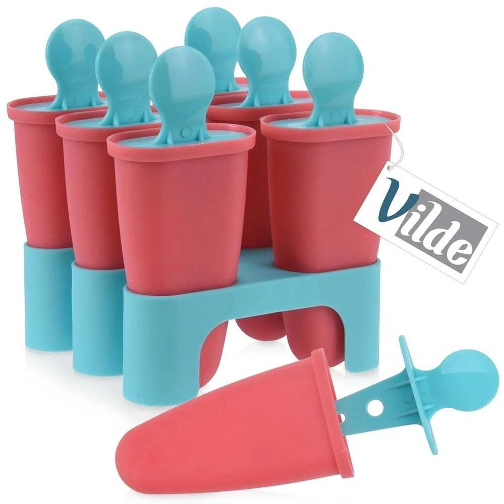 Excellent Houseware Ledų formelės Vilde su stovu, 6 porcijos, 10,5 x 11 x 12,5 cm