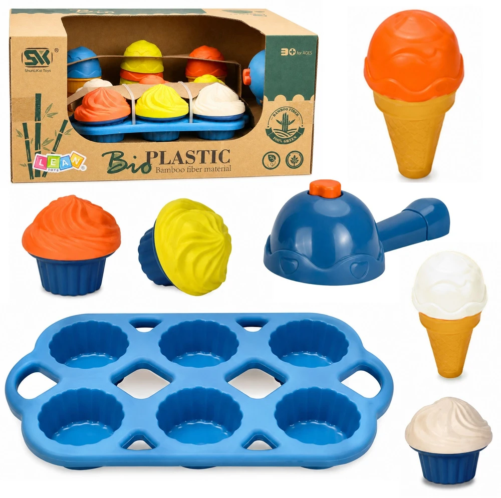 Lean Toys Ledų parduotuvės žaidimų rinkinys, 26 dalių, įvairiaspalvis
