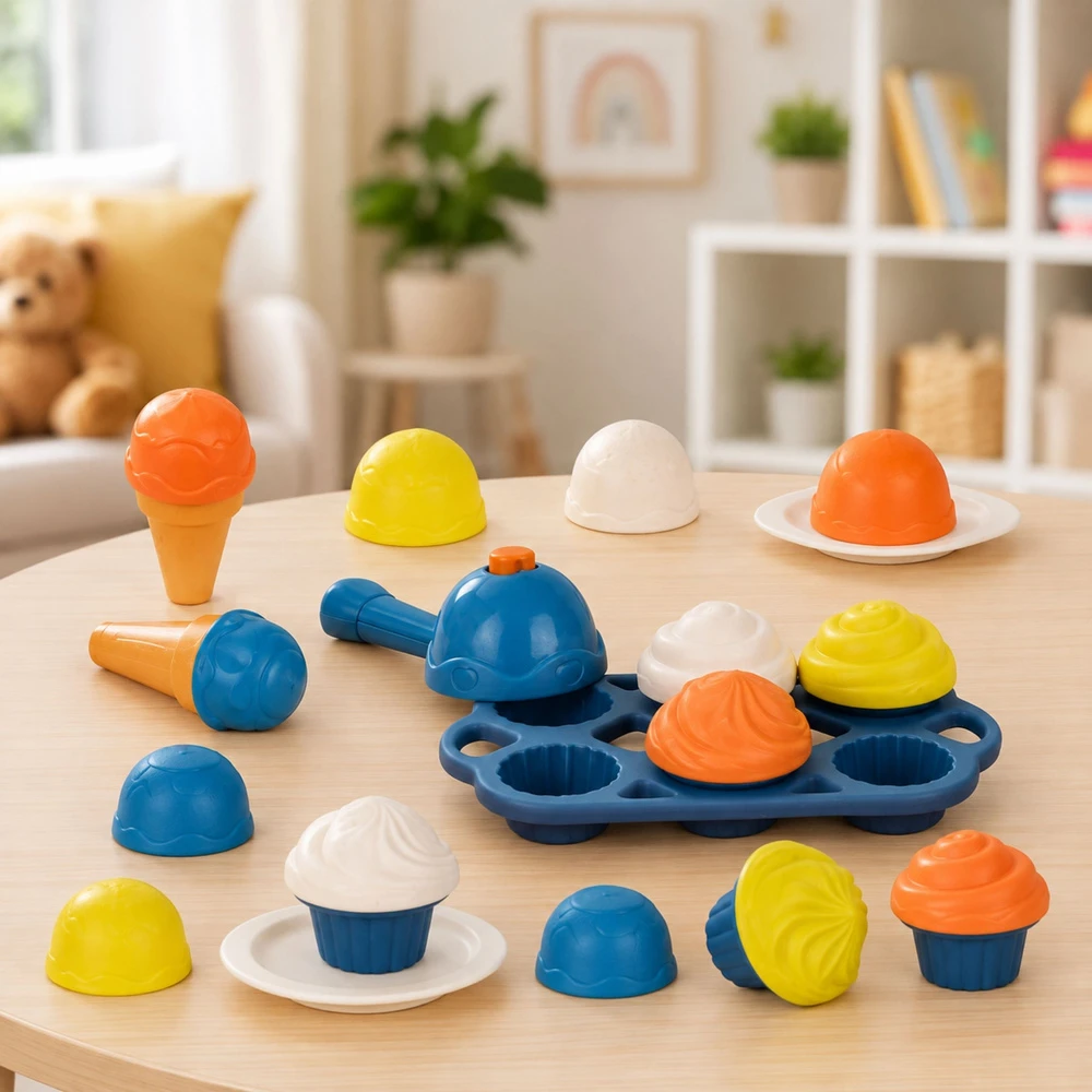 Lean Toys Ledų parduotuvės žaidimų rinkinys, 26 dalių, įvairiaspalvis