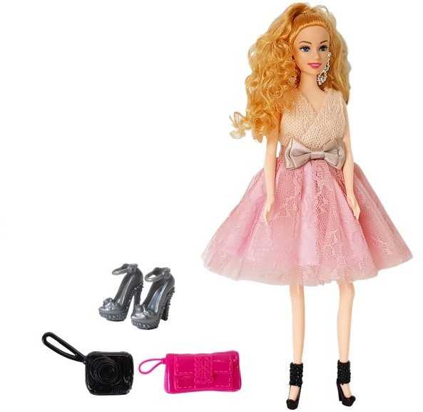 Lean Toys Lėlė LeanToys su Aksesuarais, 28 cm