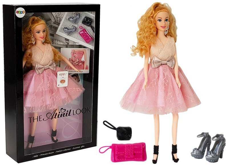 Lean Toys Lėlė LeanToys su Aksesuarais, 28 cm