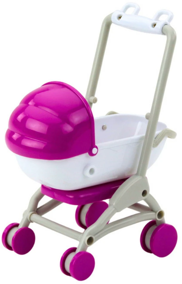 Lean Toys Lėlių rinkinys su mama ir dvyniais, 30 cm