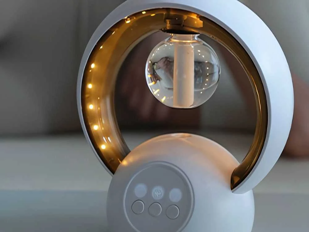 Lempa su vabzdžių atbaidymo funkcija ir oro drėkintuvu USB