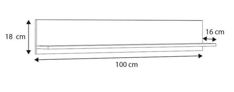 Lentyna 100 cm