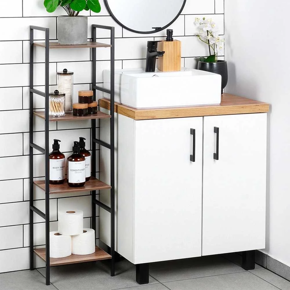 KOOPMAN Trends4You Metalinis Stalčiukas 29,5x23,5x106,5 cm - Knygų Lentyna - Saugojimo Stovas