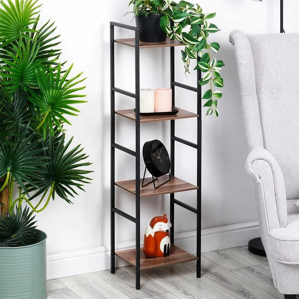 KOOPMAN Trends4You Metalinis Stalčiukas 29,5x23,5x106,5 cm - Knygų Lentyna - Saugojimo Stovas