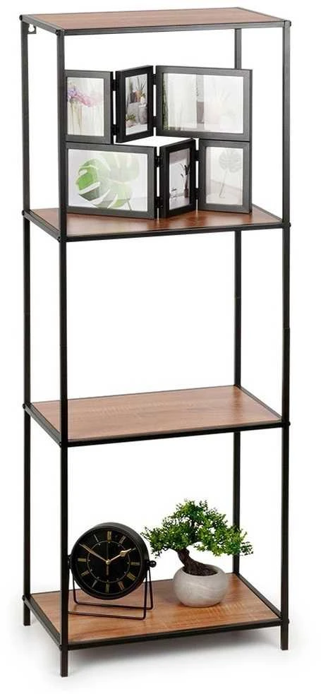 Trends4You Metalinis Stendas 46x30x130 cm Juodas