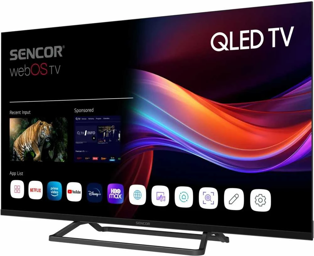 Televizorius Sencor SLE 32QF860B | 32" QLED | webOS
