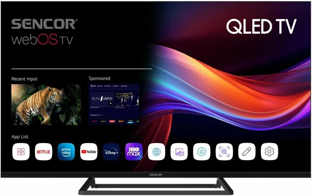 Televizorius Sencor SLE 32QF860B | 32" QLED | webOS