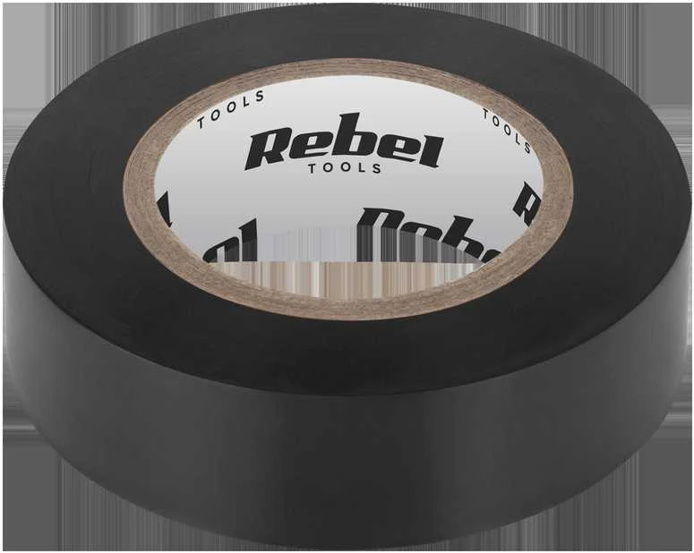 Lipni izoliacinė juosta REBEL 18m - Juoda