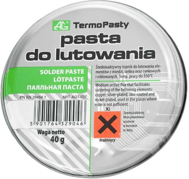 Ag Termopasty Litavimo pasta AG 40g