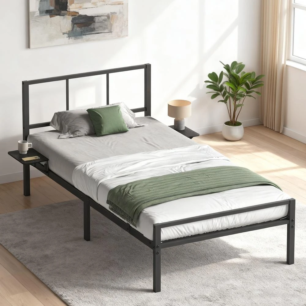 Lova Songmics Lovos rėmas 90 x 190 cm