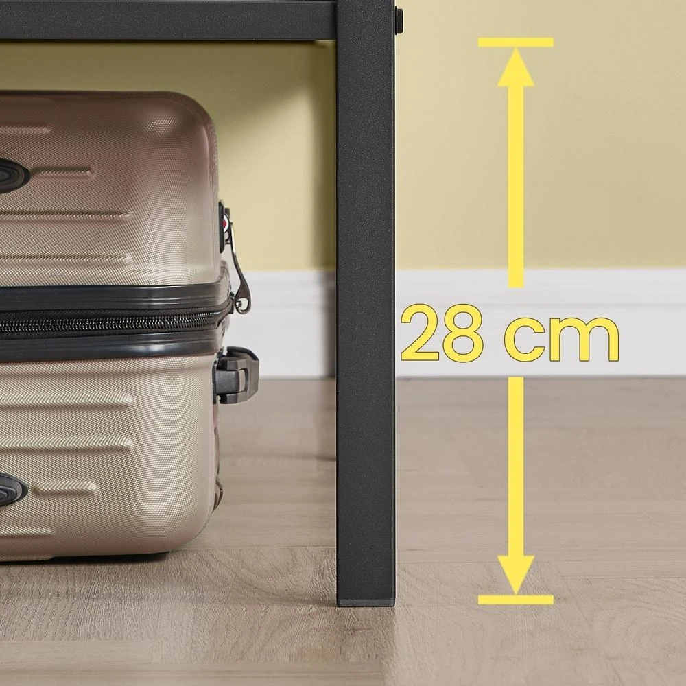Lova Songmics Lovos rėmas 90 x 190 cm