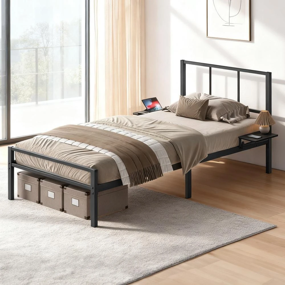 Lova Songmics Lovos rėmas 90 x 190 cm