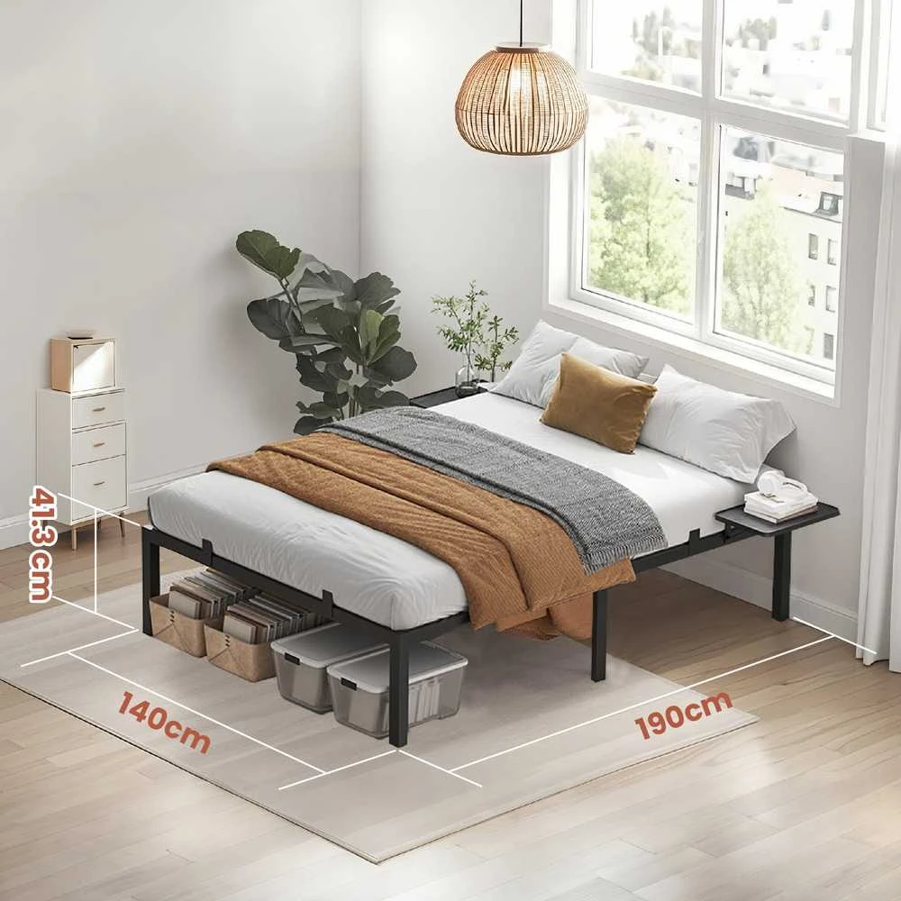 Songmics Vasagle Lovos rėmas, 140 x 190 cm, lovos rėmas
