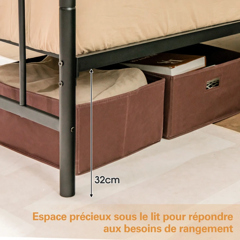 Lova Metalo lovos rėmas 209 x 144 x 101 cm