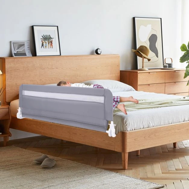 Lovos barjeras 120 cm pilkas