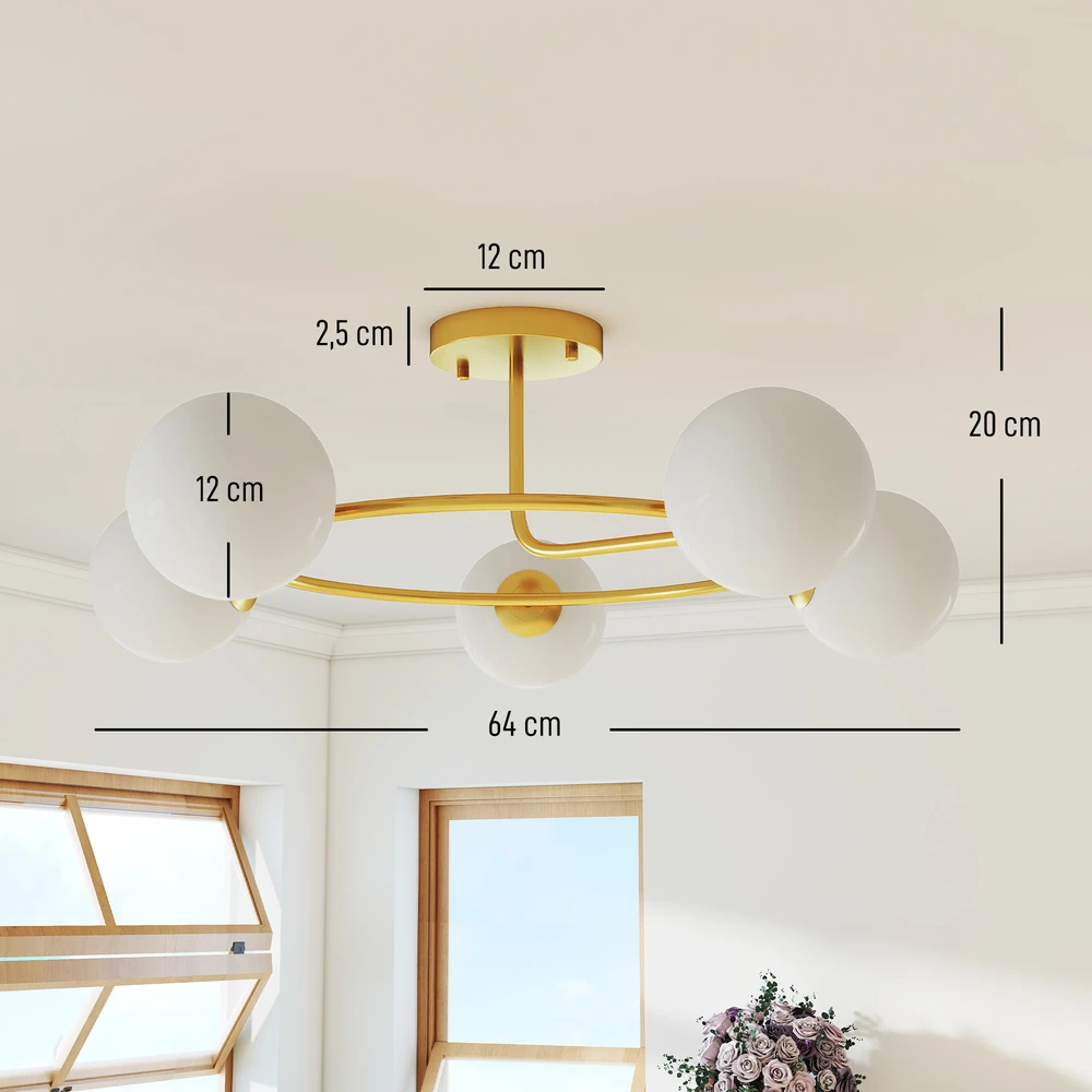 Lubinis šviestuvas Ø64 cm