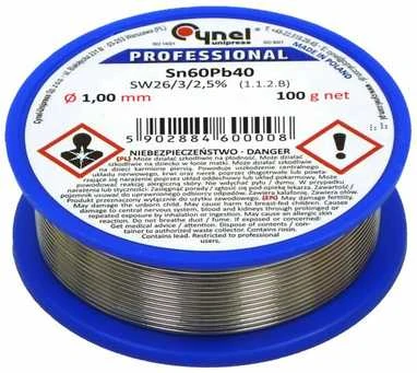 Cynel CYNA 2.0mm SZPULA 100g Sn60Pb40