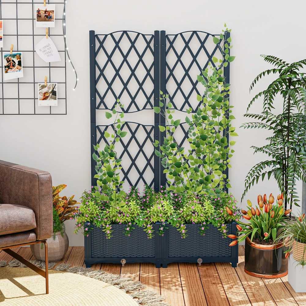 Lysvė 80 x 40 x 122 cm pilkas