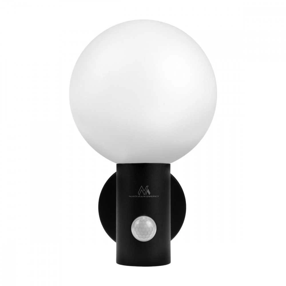 Maclean LED lempa su judesio jutikliu, PIR judesio jutiklis, juoda, 15W, IP65, 1600lm, neutrali balta spalva (4000K) MCE515 B