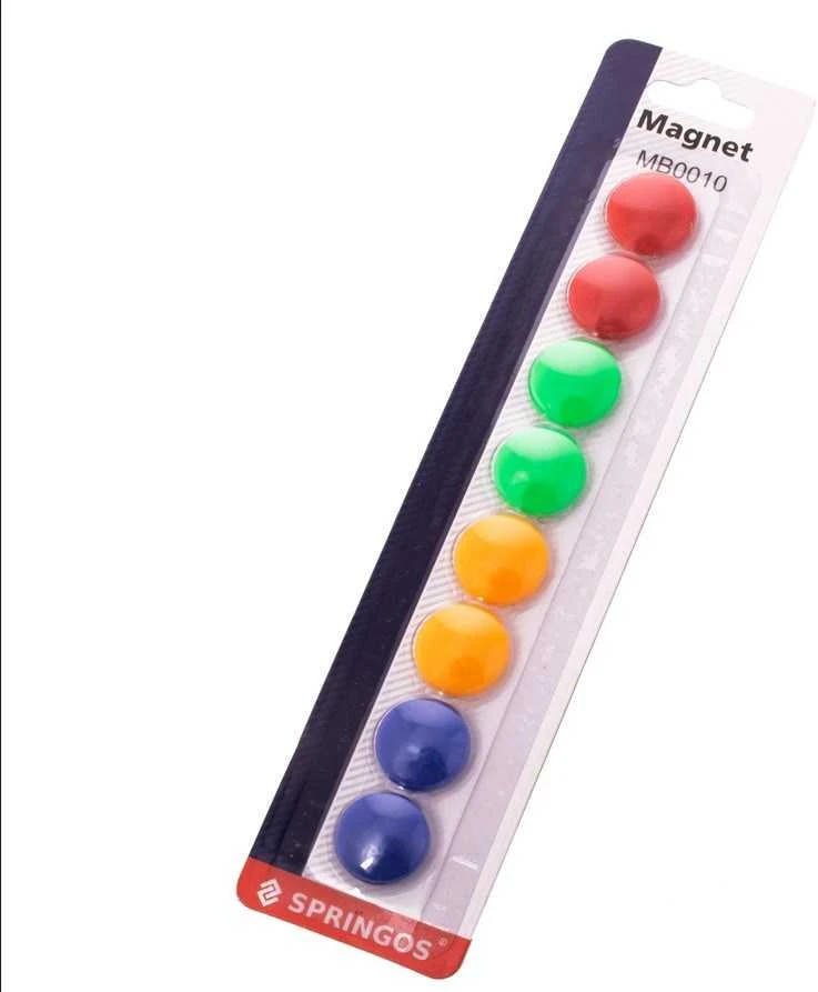 Magnetai Springos apvalūs 20 mm 8 vnt.