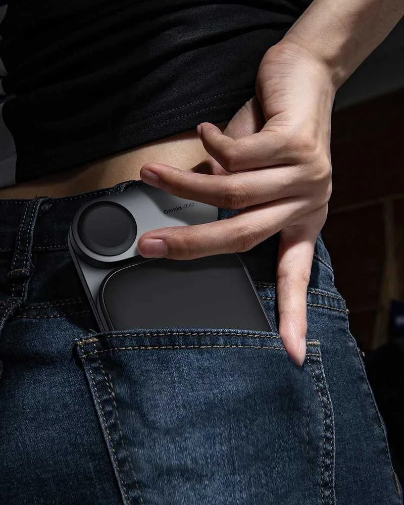Magnetinis belaidis įkroviklis 3 viename MagFusion Aukey LC-MC312, 15 W Qi2 (pilka)