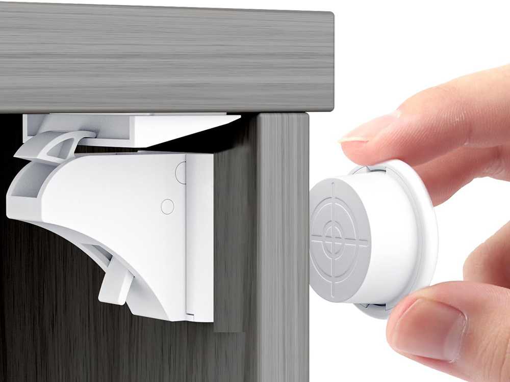 Verk Group Magnetinė baldų apsauga vaikams, 10 vnt