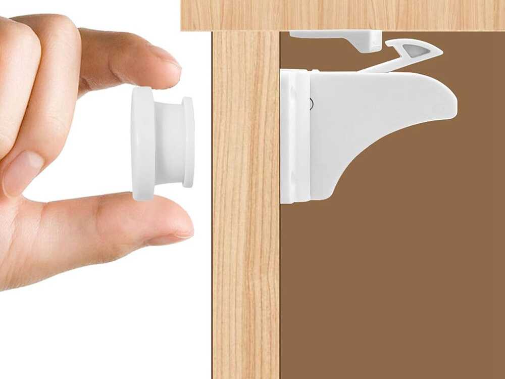 Verk Group Magnetinė baldų apsauga vaikams, 10 vnt