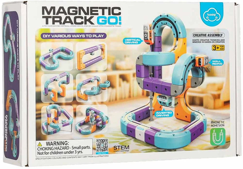 Ikonka Magnetinė trasa 54 vnt.