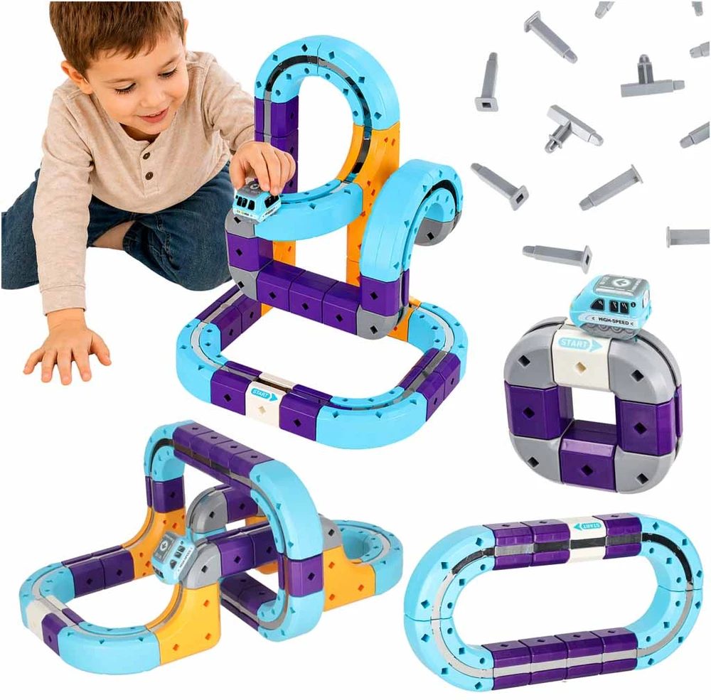 Ikonka Magnetinė trasa 54 vnt.