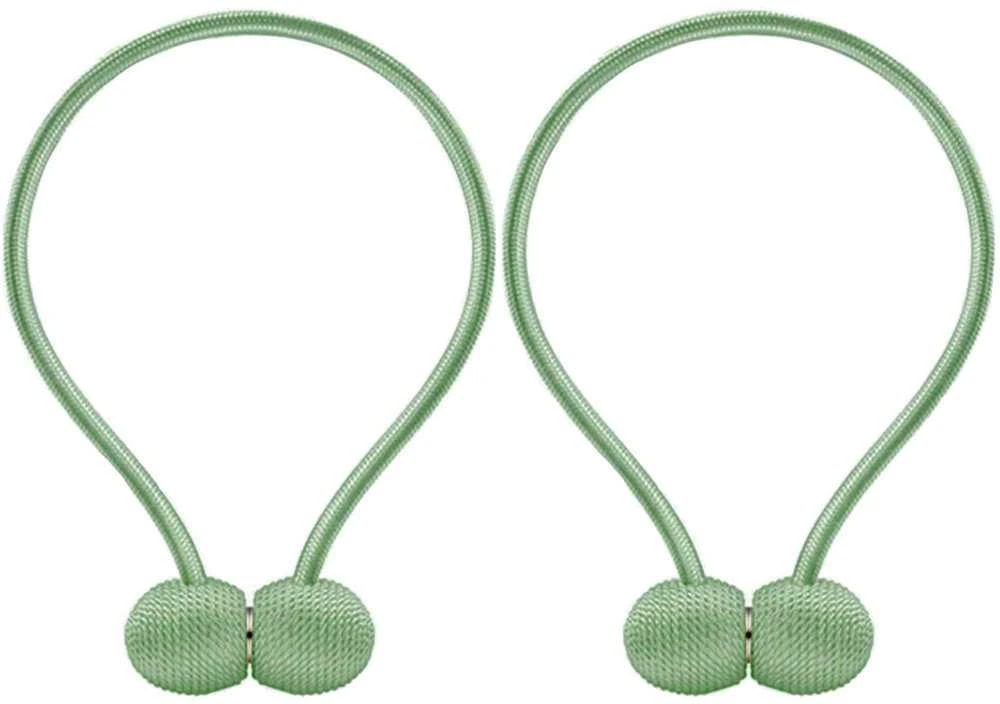 Magnetinės užuolaidų sąsagos 45 cm, 2 vnt. žali