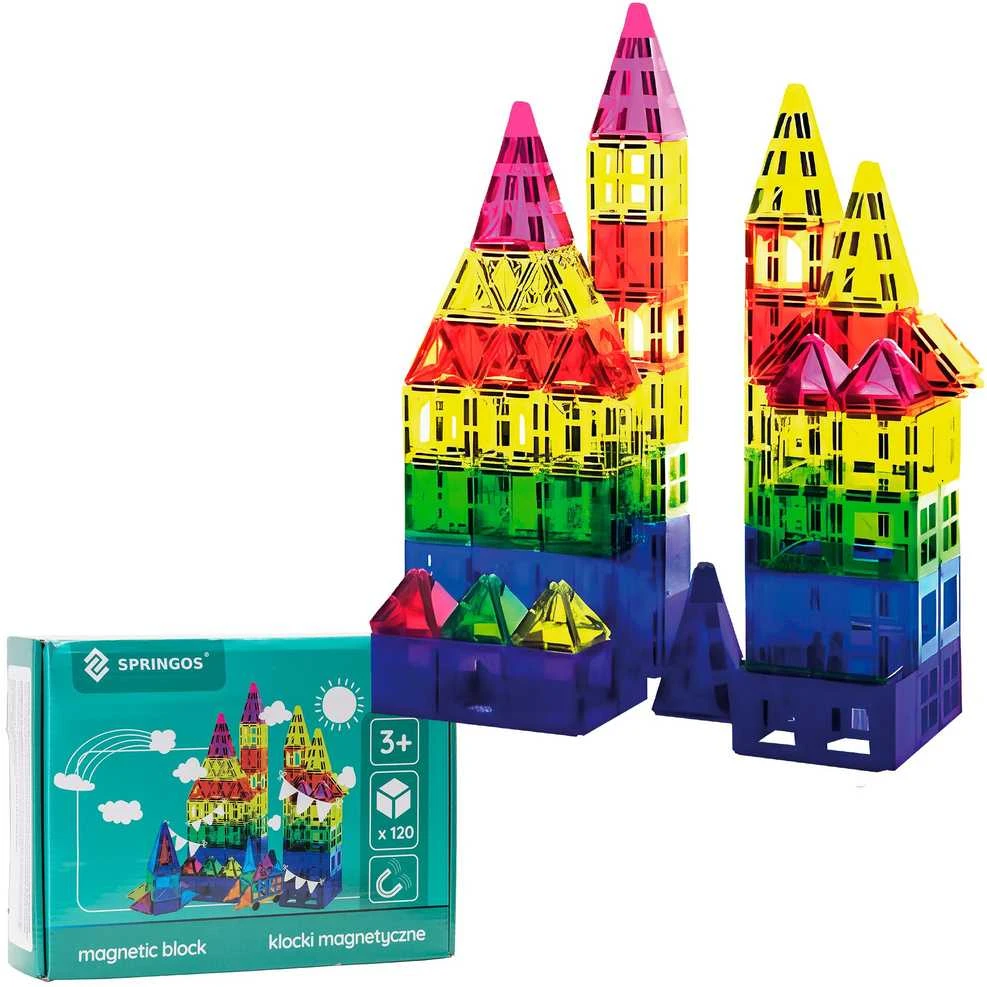 Springos Magnetinis konstruktorius 120 dalių